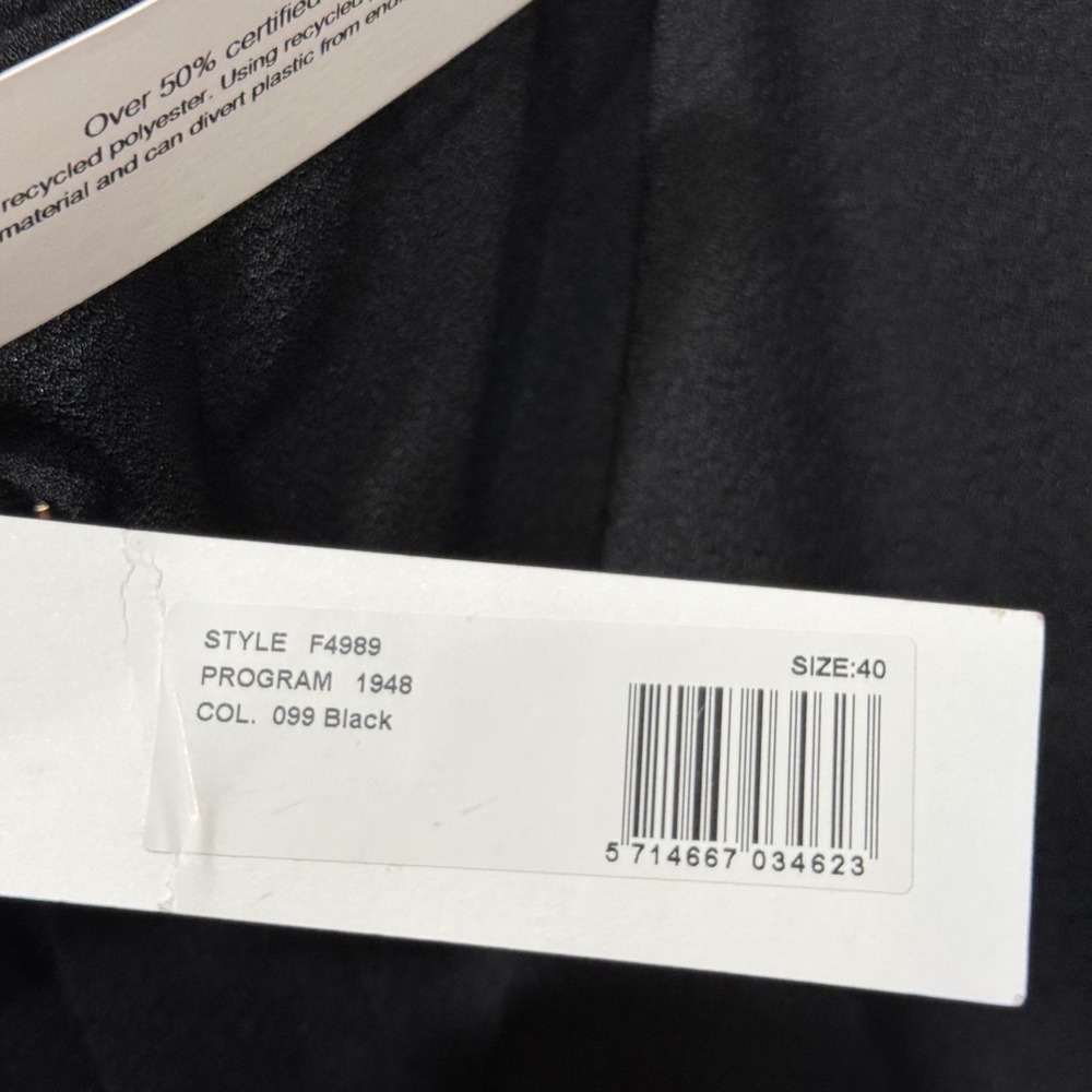 Ganni Crepe Straight Leg Trousers Crop NWT EU40 US10 Quiet Luxury Sustainable - Picture 9 of 16